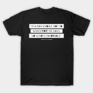 Stoic Quote from Seneca T-Shirt